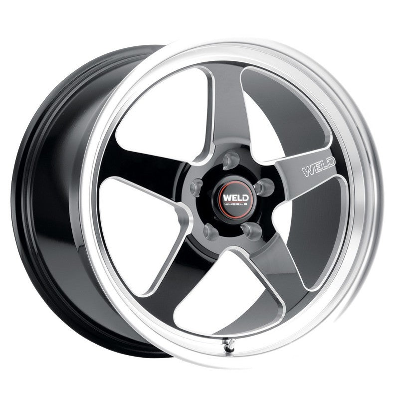 Weld 18x10 Ventura Drag 5x114.3 ET30 BS6.625 Gloss BLK MIL DIA 78.1