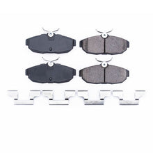 Carica l&#39;immagine nel visualizzatore di Gallery, Power Stop 05-11 Ford Mustang Rear Z17 Evolution Ceramic Brake Pads w/Hardware