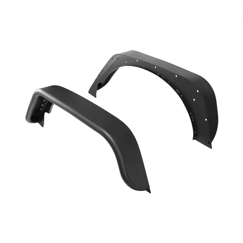 Westin/Snyper 18-20 Jeep Wrangler Tube Fenders - Rear - Textured Black - 2to4wheels