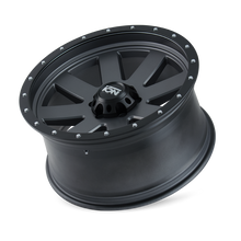 Carica l'immagine nel visualizzatore di Gallery, ION Type 134 18x10 / 5x139.7 BP / -19mm Offset / 108mm Hub Matte Gunmetal/Black Beadlock Wheel