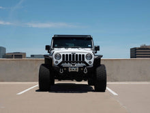 Laden Sie das Bild in den Galerie-Viewer, Road Armor 07-18 Jeep Wrangler JK Stealth Front Winch Bumper w/Bar Guard Mid Width - Tex Blk