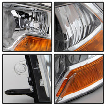 Laden Sie das Bild in den Galerie-Viewer, Xtune Dodge Ram 1500 09-12 ( Non Quad Headlights ) Crystal Headlights Chrome HD-JH-DR09-AM-C
