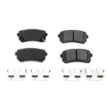 Carica l&#39;immagine nel visualizzatore di Gallery, Power Stop 17-19 Hyundai Sonata Rear Z17 Evolution Ceramic Brake Pads w/Hardware