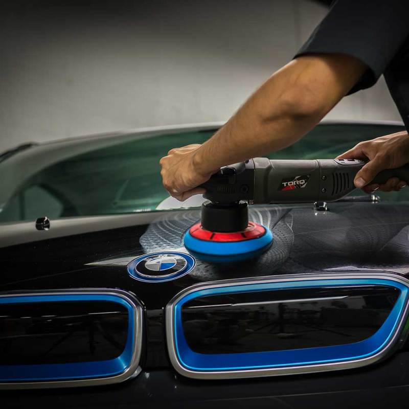 Chemical Guys Hex-Logic Quantum Glaze/Finishing Pad - Blue - 5.5in - Single