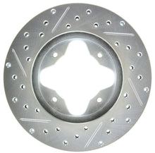 Carica l&#39;immagine nel visualizzatore di Gallery, StopTech Select Sport 97 Acura CL Slotted and Drilled Left Front Rotor