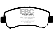 Charger l&#39;image dans la galerie, EBC 14+ Nissan Juke 1.6 Turbo Nismo RS Yellowstuff Front Brake Pads