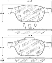 Carica l&#39;immagine nel visualizzatore di Gallery, StopTech Performance 04-09 Mazda 3 Front Brake Pads