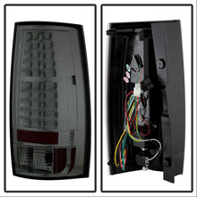 Carica l&#39;immagine nel visualizzatore di Gallery, Spyder Chevy Suburban/GMC Yukon/Yukon Denali 07-14 LED Tail Lights Smke ALT-YD-CSUB07-LED-SM