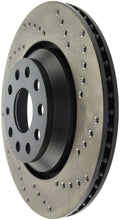 Charger l&#39;image dans la galerie, StopTech 09-13 VW CC 3.6L VR6 / 08-09 &amp; 12 Golf R/Golf R32 Drilled Left Rear Rotor