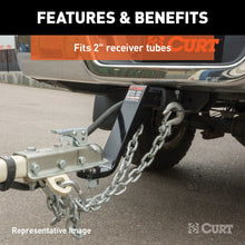 Carica l&#39;immagine nel visualizzatore di Gallery, Curt Loaded Ball Mount w/2in Ball (2in Shank 7500lbs 6in Drop)