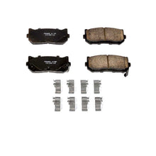 गैलरी व्यूवर में इमेज लोड करें, Power Stop 98-01 Kia Sephia Rear Z17 Evolution Ceramic Brake Pads w/Hardware