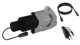 QTP 2.25in Bolt-On QTEC Electric Cutout Valve - Single