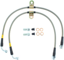 Carica l&#39;immagine nel visualizzatore di Gallery, StopTech Stainless Steel Front Brake lines for Mazda RX8