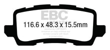 Carica l&#39;immagine nel visualizzatore di Gallery, EBC 13+ Acura RLX 3.5 Yellowstuff Rear Brake Pads