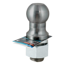 Load image into Gallery viewer, Curt 3in Trailer Ball (2in x 3-1/2in Shank 30Klbs Raw Steel)
