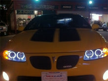 Charger l&#39;image dans la galerie, Spyder Pontiac GTO 04-06 Projector Headlights LED Halo LED Black High H1 Low H1 PRO-YD-PGTO04-HL-BK