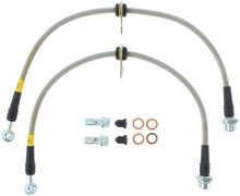 Charger l&#39;image dans la galerie, StopTech 08-10 Toyota Land Cruiser Front Stainless Steel Brake Line Kit