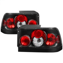 Carica l&#39;immagine nel visualizzatore di Gallery, Spyder Toyota Corolla 93-97 Euro Style Tail Lights Black ALT-YD-TC93-BK