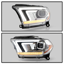 Carica l&#39;immagine nel visualizzatore di Gallery, Spyder Dodge Durango 11-13 Halogen Model Only Projector Headlights - Chrome PRO-YD-DDU11SI-C