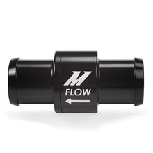 Laden Sie das Bild in den Galerie-Viewer, Mishimoto One-Way Check Valve 3/4in Aluminum Fitting - Black