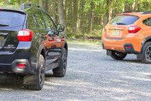 Load image into Gallery viewer, Rally Armor 13+ Subaru XV Crosstrek Black Mud Flap w/ Grey Logo