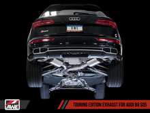 Charger l&#39;image dans la galerie, AWE Tuning Audi B9 SQ5 Non-Resonated Touring Edition Cat-Back Exhaust - No Tips (Turn Downs)
