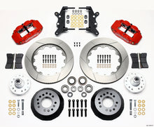 गैलरी व्यूवर में इमेज लोड करें, Wilwood Narrow Superlite 6R Front Hub Kit 14.00in Red 60-68 Ford / Mercury Full Size / Galaxie