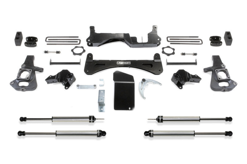 Fabtech 01-10 GM C/K2500HD C/K3500HD 6in RTS System w/DL Shocks