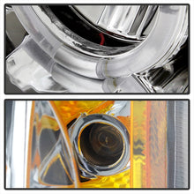 Laden Sie das Bild in den Galerie-Viewer, Spyder Chevy Silverado 1500 03-06 Projector Headlights LED Halo LED Ambr Reflctr Ch PRO-YD-CS03-AM-C