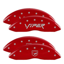 गैलरी व्यूवर में इमेज लोड करें, MGP 4 Caliper Covers Engraved Front &amp; Rear Bowtie Yellow finish black ch