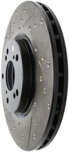 Cargar imagen en el visor de la galería, StopTech 04-08 Accura TL (Brembo Caliber) SportStop Slotted &amp; Drilled Right Front Rotor