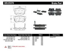 Charger l&#39;image dans la galerie, StopTech Performance 00-09 Honda S2000 / 92-07 Accord / 04-10 Acura TSX / 02-06 RSX Rear Brake Pads