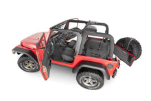 Carica l&#39;immagine nel visualizzatore di Gallery, BedRug 97-06 Jeep TJ Front 3pc Floor Kit (w/Center Console) - Incl Heat Shields