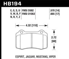 गैलरी व्यूवर में इमेज लोड करें, Hawk 00-05 Ferrari 360 3.6L DTC-60 Race Front Brake Pads
