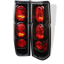 Laden Sie das Bild in den Galerie-Viewer, Spyder Nissan Hardbody 86-97 Euro Style Tail Lights Black ALT-YD-NH86-BK