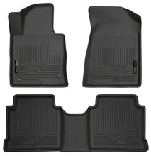 Charger l'image dans la galerie, Husky Liners 2015 Hyundai Sonata Weatherbeater Black Front &amp; 2nd Seat Floor Liners - 2to4wheels