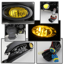 Carica l&#39;immagine nel visualizzatore di Gallery, Spyder Honda Civic 2013-2014 4dr OEM Fog Light W/Switch Yellow FL-HC2013-4D-Y