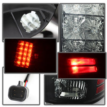 Carica l&#39;immagine nel visualizzatore di Gallery, Spyder Dodge Ram 1500 13-14 13-14 LED Tail Lights LED Model only - Blk Smke ALT-YD-DRAM13-LED-BSM