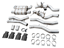 Laden Sie das Bild in den Galerie-Viewer, AWE SwitchPath Catback Exhaust for BMW G8X M3/M4 - Diamond Black Tips