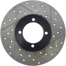 Carica l&#39;immagine nel visualizzatore di Gallery, StopTech Slotted &amp; Drilled Sport Brake Rotor