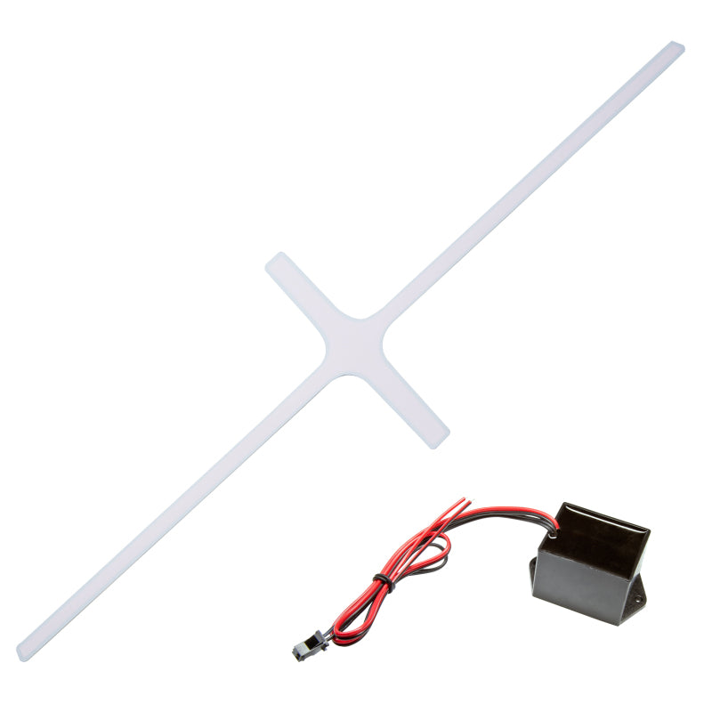 Oracle 11-13 Dodge Durango Illuminated Grille Crosshairs - White