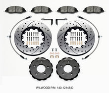 गैलरी व्यूवर में इमेज लोड करें, Wilwood Pro-Matrix Front Kit Drilled 05-12 Mustang GT (2pc Hat/Rtr)