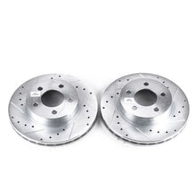 Charger l&#39;image dans la galerie, Power Stop 95-01 Ford Explorer Front Evolution Drilled &amp; Slotted Rotors - Pair