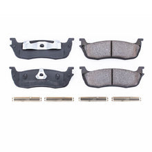 Cargar imagen en el visor de la galería, Power Stop 97-02 Ford Expedition Rear Z17 Evolution Ceramic Brake Pads w/Hardware