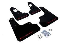 Cargar imagen en el visor de la galería, Rally Armor 2008+ Mitsubishi EVO X UR Black Mud Flap w/ Red Logo