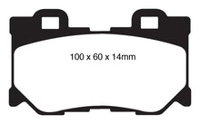 Charger l&#39;image dans la galerie, EBC 08-13 Infiniti FX50 5.0 Redstuff Rear Brake Pads