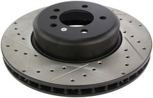 Charger l&#39;image dans la galerie, StopTech 08-09 BMW 535 Series / 04-09 545i/550i/645Ci/650i Slotted &amp; Drilled Right Front Rotor