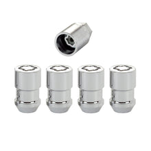 Laden Sie das Bild in den Galerie-Viewer, McGard Wheel Lock Nut Set - 4pk. (Cone Seat) 7/16-20 / 3/4 Hex / 1.46in. Length - Chrome