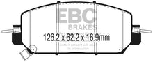 Laden Sie das Bild in den Galerie-Viewer, EBC 2017+ Honda CR-V 1.5L Turbo Greenstuff Front Brake Pads