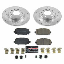 Carica l&#39;immagine nel visualizzatore di Gallery, Power Stop 17-19 Jeep Compass Rear Z23 Evolution Sport Brake Kit